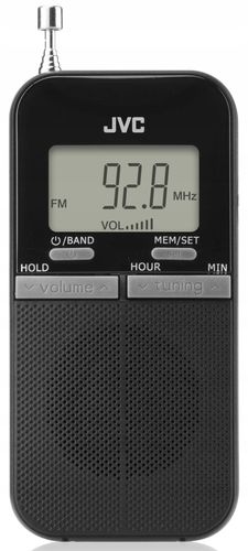 Radio JVC RA-E411B Czarny na Arena.pl