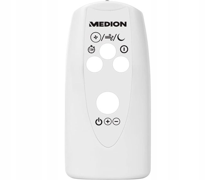 STOJĄCY WENTYLATOR PODŁOGOWY MD18795 BIAŁY 3 PRĘDKOŚCI TIMER + PILOT zdjęcie 3