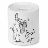 Skarbonka Dla Syna Boski Synek Prezent Z Nadrukiem Ze Zdjęciem