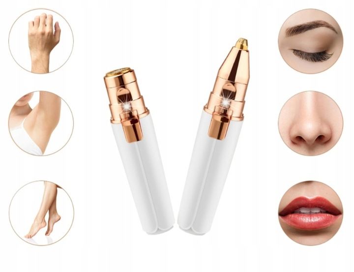 DEPILATOR DO BRWI TRYMER DO TWARZY DAMSKA GOLARKA zdjęcie 6