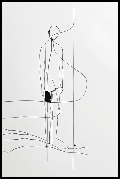 Plakat 61x91,5cm Samotna Wędrówka zdjęcie 2