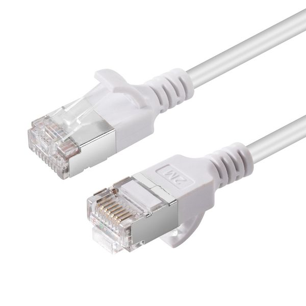 MicroConnect CAT6A U-FTP Slim, LSZH, 3m zdjęcie 1
