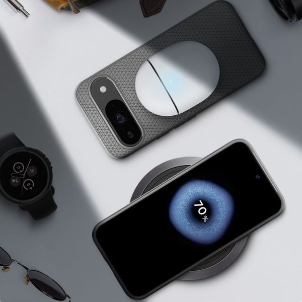 spigen liquid air google pixel 9 / 9 pro marble grey zdjęcie 13