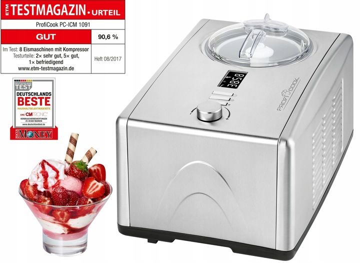 AUTOMAT, MASZYNA DO LODÓW PROFICOOK PC-ICM 1091 N zdjęcie 2