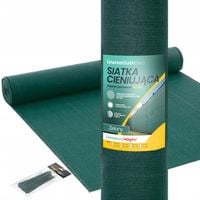 SIATKA CIENIUJĄCA 90% MASKUJĄCA MATA OSŁONOWA NA OGRODZENIE PŁOT