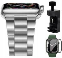 BRANSOLETKA APPLE WATCH 1 2 3 4 5 6 7 8 9 SE ULTRA 2 42/44/45/49mm + SZKŁO