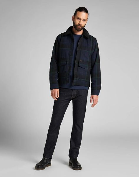 LEE WOOL JACKET NAVY L86PCS35 L zdjęcie 5