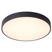 Plafon LAMPA sufitowa ORBITAL 5361-860RC-BK-3 Italux metalowa OPRAWA okrągła LED 24W 3000K natynkowa czarna