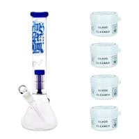 bongo szklane amsterdam 40 cm 18,8 mm + 4x glass cleaner mini