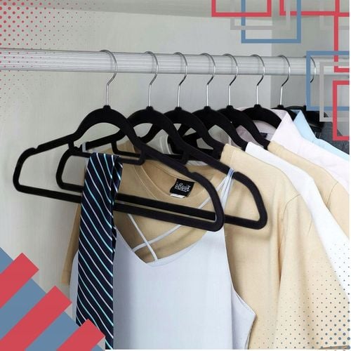 20x WIESZAKI WELUROWE NA UBRANIA DO SZAFY WIESZAK WELUROWY MEBLOWY na Arena.pl