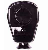 Wtyczka kątowa z wyłącznikiem + dioda 16A 2P 9002216s czarna