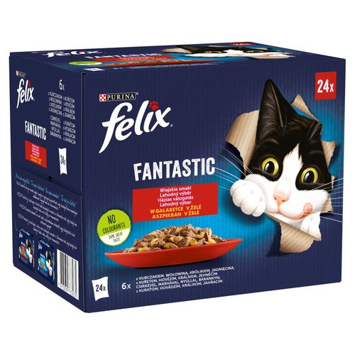 Felix Fantastic Wiejskie Smaki W Galaretce 24x85g na Arena.pl