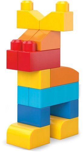 MEGA BLOKS KLOCKI DUŻA TORBA NIEBIESKA 60 KLOCKÓW na Arena.pl