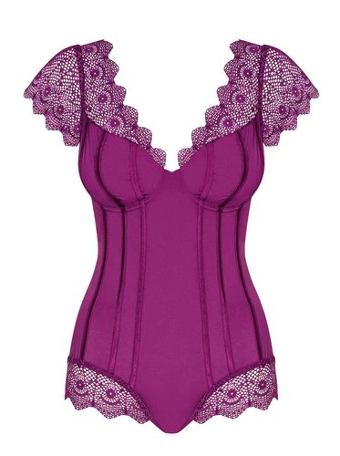 Bielizna-Moketta Body Fioletowe  S/M na Arena.pl