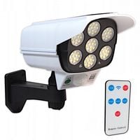 LAMPA SOLARNA ATRAPA KAMERY CZUJNIK RUCHU OGRODOWA