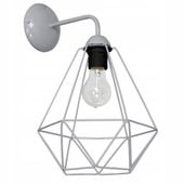Kinkiet Milagro szary E27 60 W