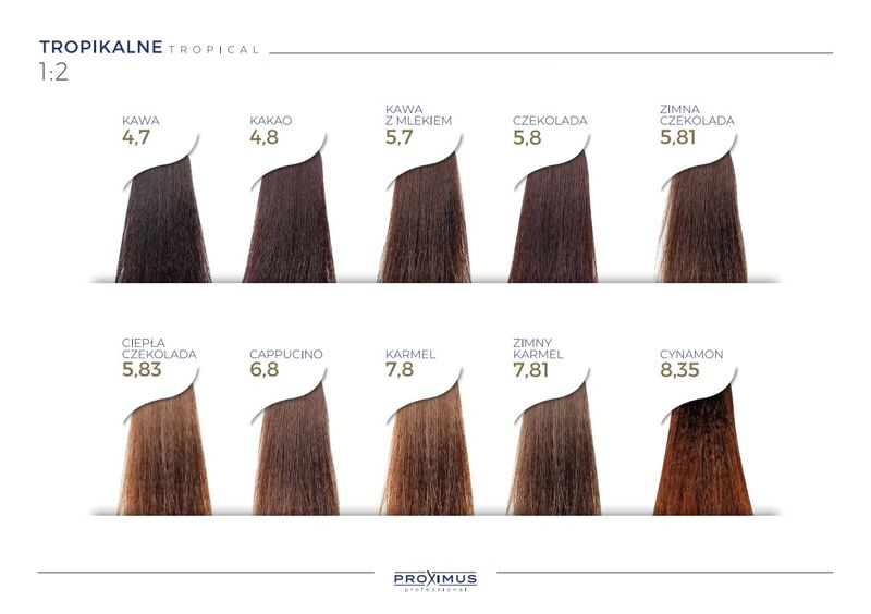 PROXIMUS Farba do włosów SUPREME COLOR NANOTECHNOLOGY - 6,64 zdjęcie 7