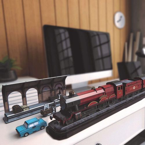 HARRY POTTER HOGWARTS EXPRESS POCIAG PUZZLE MODEL 3D DO ZŁOŻENIA 4D BUILD na Arena.pl