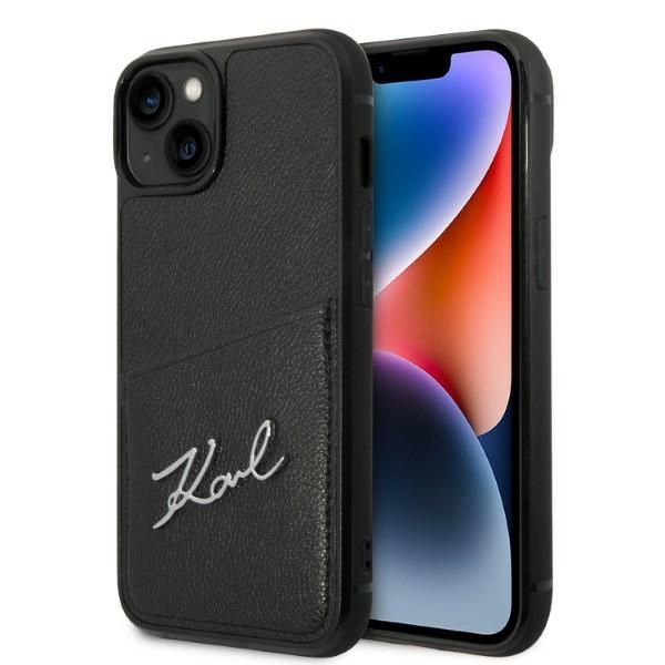 Etui Karl Lagerfeld do iPhone 15 Plus, iPhone 14 Plus, Czarny zdjęcie 1
