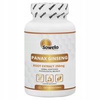 Żeń-Szeń Koreański Ekstrakt 20% 120 Tab – Energia, Libido – Panax Sowelo