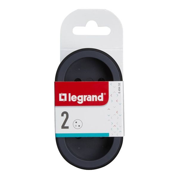 Rozgałęźnik 2X2P+Z Legrand 049432 zdjęcie 2
