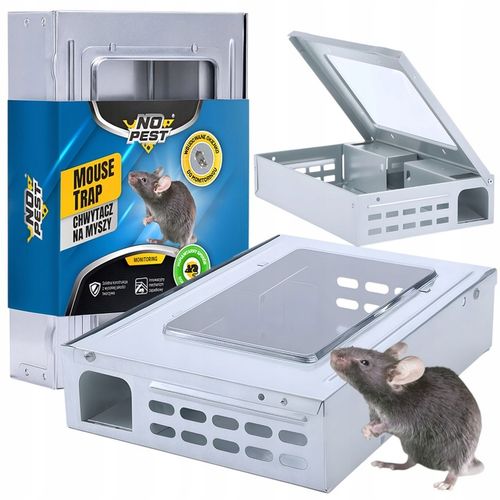 MYSZOŁAPKA ŻYWOŁAPKA PUŁAPKA ŁAPKA NA MYSZY I SZCZURY CHWYTACZ NO PEST na Arena.pl