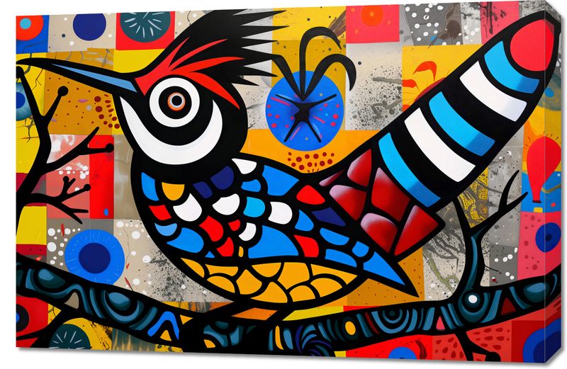Obraz 90x60cm Ptak Na Wznak zdjęcie 1