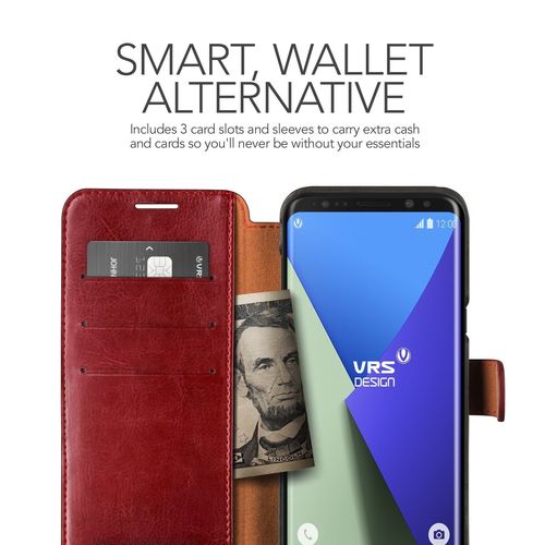 Etui VRS Design Layered Dandy Galaxy S8 Wine na Arena.pl