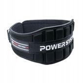 POWER-SYSTEM pas treningowy kulturystyczny neoprenowy Neo Power czerwony M