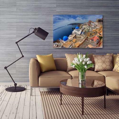 Obraz na płótnie - Canvas, Santorini Grecja 100x70 na Arena.pl