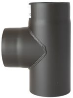 Trójnik Kominowy 180/90° CZARNY | Stal 2 mm| 600°C | SENOTHERM