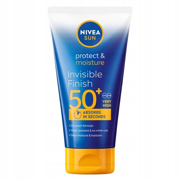 NIVEA SUN Protect & Moisture Invisible Finish balsam do opalania zdjęcie 1