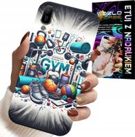 ETUI DO HUAWEI Y6 2019 - SIŁOWNIA GYM FITNESS SPORT CASE + SZKŁO