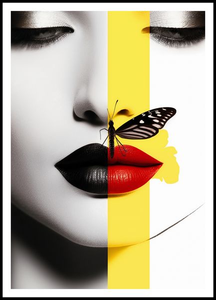 Plakat 70x100cm Motyla Piękność zdjęcie 3