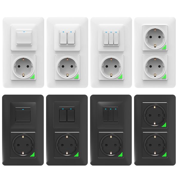 Przełącznik Włącznik 3 Obwody ZigBee TUYA Przycisk PSMART Czarny zdjęcie 10