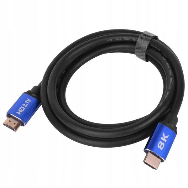 Zenwire KABEL PRZEWÓD HDMI 2.1 8K 4K HDR UHD DO PS5 PS4 XBOX ONE X 360 2M zdjęcie 3
