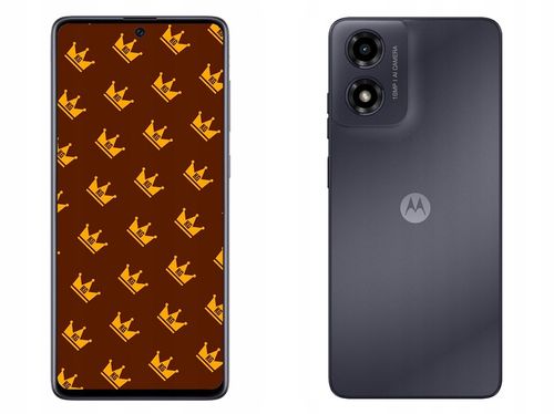 ETUI Z KLAPKĄ DO Motorola Moto G04 / G24 / E14 CZARNE ZAMYKANE + SZKŁO 9H na Arena.pl