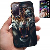 ETUI DO SAMSUNG GALAXY S20 LITE - TYGRYS LEW SAFARI ZWIERZĘCE WZORY PLECKI