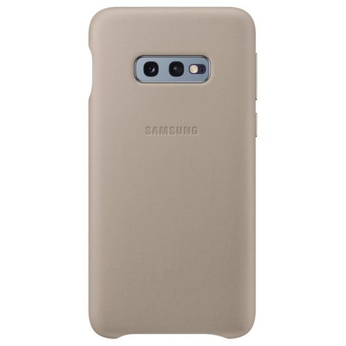 SAMSUNG LEATHER COVER - Galaxy S10e - GREY na Arena.pl