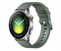Smartwatch XIAOMI Watch 5 Srebrny z paskiem w kolorze zielonym