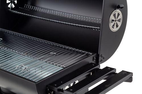 GRILL WĘGLOWY BARI Ogrodowy BECZKA półki POPIELNIK na Arena.pl