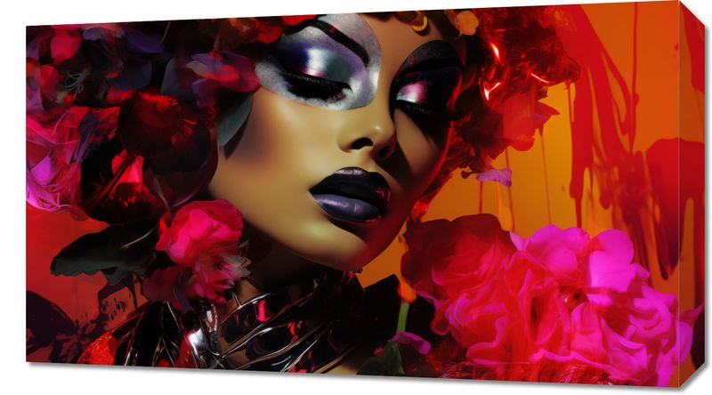 Obraz 70x40cm Kwiecista Diva zdjęcie 1