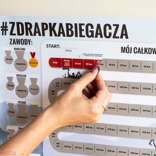 Zdrapka Biegacza na Arena.pl