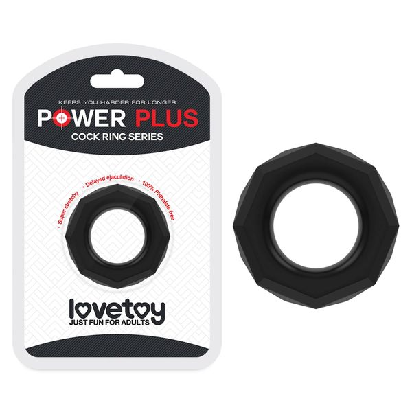 Power Plus Cockring Black zdjęcie 1
