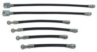 Nissan Patrol Y60 Zestaw Przewodów Hamulcowych Elastycznych