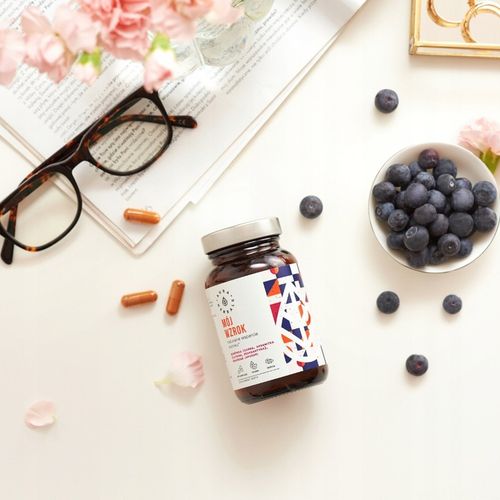 AURA HERBALS MÓJ WZROK- NATURALNE WSPARCIE WSPARCIE WZROKU VEGAN 60 KAPS na Arena.pl