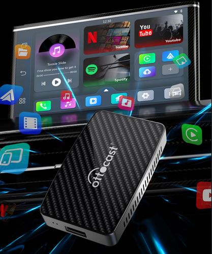OTTOCAST BEZPRZEWODOWY ADAPTER ANDROID AUTO CARPLAY ANDROID 12 BT WIFI USB na Arena.pl