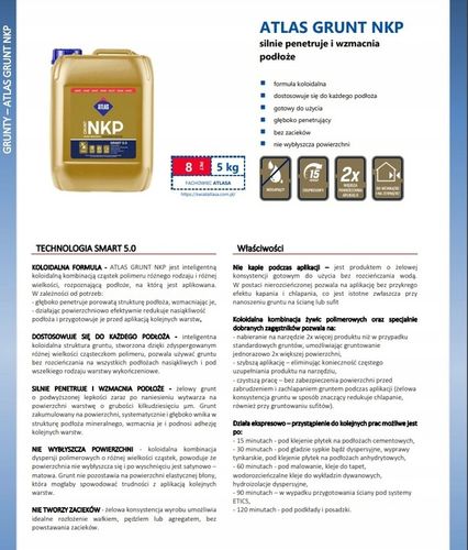 Atlas Grunt NKP żelowy 5KG niekapiący na Arena.pl