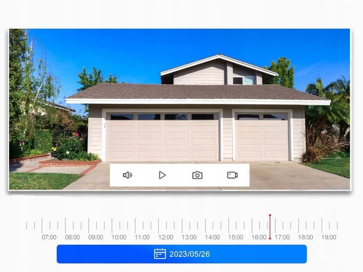 Zewnętrzna Obrotowa Kamera IP WiFi 8MPx 4K ALARM zdjęcie 11