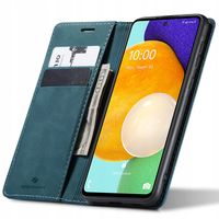 ETUI Z KLAPKĄ DO GALAXY A53 SKÓRZANE PORTFEL CASE POKROWIEC ZAMYKANE